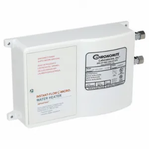 CHRONOMITE LABS CM-15L/240 110F Electric Tankless Water Heater, Indoor, 3, 600 W, gpm | CQ8XZL 54ZY42