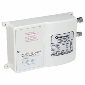 CHRONOMITE LABS CM-40L/208 110F Electric Tankless Water Heater, Indoor, 8, 320 W, gpm | CQ8XZV 54ZY52