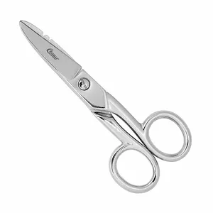 CLAUSS 12710 Straight Scissor, 5 inch Size, Wire Cutting Notch | CM2YZE