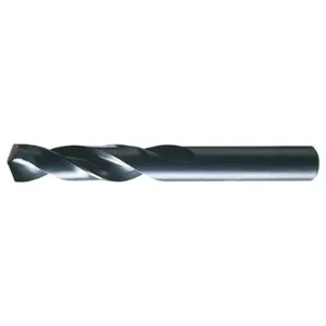 CLE-FORCE C68510 Screw Machine Length Drill, 23/64 Inch Size, RHS/RHC, 135 Deg. Split Point, HSS | CL2HTR