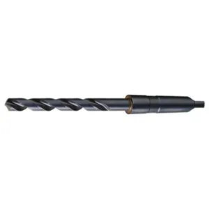 CLE-FORCE C68849 Taper Shank Drill, â€Ž1-15/64 Inch Size, RHS/RHC, 118 Deg. Radial Point, HSS, Steam Oxide | CL2JED