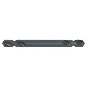 CLE-FORCE C69007 Double End Drill, 2.50mm Size, RHS/RHC, 135 Deg. Split Point, HSS, Steam Oxide | CL2JMA