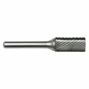 CLE-LINE C17627 Cylinder Bur Sb, Single Cut, 1/4 Inch Shank Dia, 1/4 Inch Head Dia, Lg Of Cut 5/8 Inch | CQ8YMC 50AV45