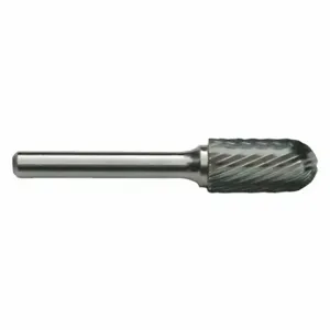 CLE-LINE C17662 Tree Bur SF, Single Cut, 1/4 Inch Shank Dia, 3/4 Inch Heightead Dia | CQ9CJR 50AV98