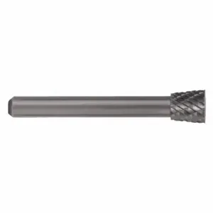 CLE-LINE C17780 Inverted Cone Bur, Single Cut, 3.00 mm Shank Dia, 6.35 mm Head Dia, Length of Cut 6.40 mm | CV4MVM 50AX67