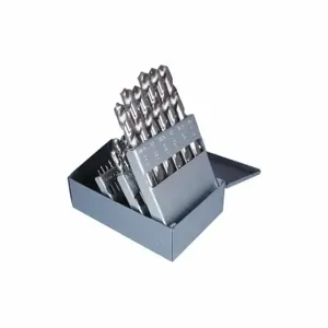 CLE-LINE C18127 Jobber Length Drill Bit Set, 1 mm Smallest Drill Bit Size, 13 mm Largest Drill Bit Size | CQ8ZLK 50AZ73