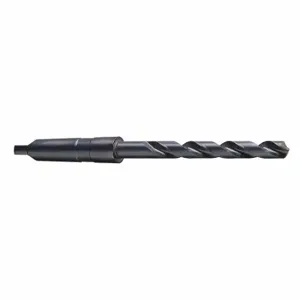 CLE-LINE C20545 Drill Bit, 45/64 Inch Drill Bit Size, 5 5/8 Inch Flute Length, Mt2 Taper Shank | CQ8YXN 50AZ25