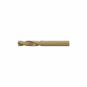 CLE-LINE C20478 Weld Drill Bit, Straw/Bronze, 6 mm Drill Bit Size, 28 mm Flute Length, Cobalt | CQ9DGP 50CM37