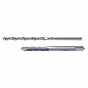 CLE-LINE C22304 Drill Bit And Tap Set, 2 Pieces, #8-32 Smallest Thread Size, #8-32 Largest Thread Size | CQ8YFJ 445M74