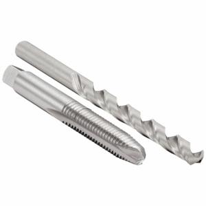 CLE-LINE C22308 Drill Bit And Tap Set, 2 Pieces, 1/4 Inch -20 Smallest Thread Size | CQ8YFP 445M78