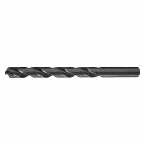 CLE-LINE C22894 Jobber Length Drill Bit, 9.60 mm Drill Bit Size, 87 mm Flute Length, 133 mm Overall Length | CQ9BEP 50CR50