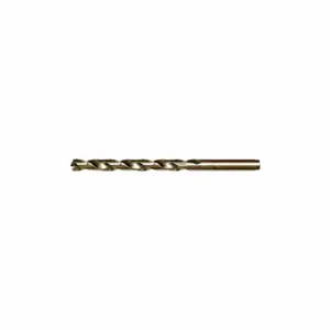 CLE-LINE C24727 Cobalt Jobber Length Drill, Right Hand, Straw, 135 Deg Drill Bit Point Angle, Split Point | CQ8YZA 61KX60