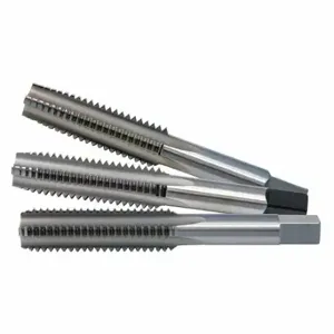 CLE-LINE C62024 Three-Piece Hand Tap Set, #10-32 Tap Thread Size, 7/8 Inch Thread Length | CQ8ZGF 50AN88