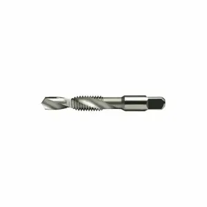 CLE-LINE C64949 Combination Tap/Drill, 1/4 Inch-20, 2 Flute | CQ9DAU 50AT02