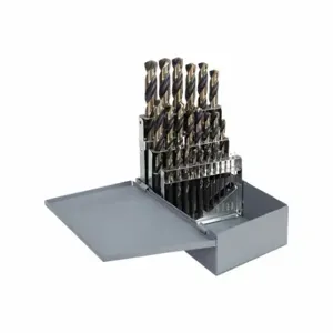 CLE-LINE C74059 Jobber Drill Bit Set, 1.00 mm Smallest Drill Bit Size, 13.00 mm Largest Drill Bit Size | CQ8ZKK 434L13