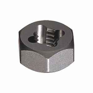 CLE-LINE C77602 Hex Threading Die, Solid, High Speed Steel, Right Hand, 1/4 28 Thread Size | CQ9DBF 50AT06