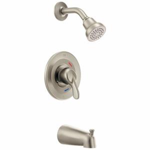 CLEVELAND 40311CBNGR Shower Faucet, Single Function, Brushed Nickel Finish | CQ9HML 794D07
