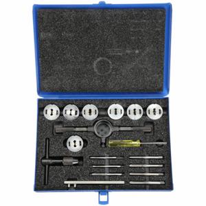 CLEVELAND C00609 Tap and Die Set, 18 Pieces, #4-40 Min. Tap Thread Size | CQ9YQF 4ALF1