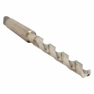 CLEVELAND C12705 Taper Shank Drill Bit, 1/4 Inch Drill Bit Size, Mt1 Taper Shank, Cobalt | CQ9GVB 439G71