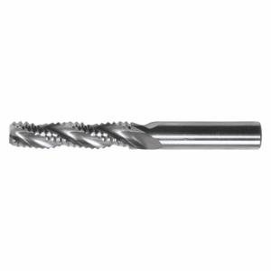 CLEVELAND C30724 Square End Mill, Bright Finish, Center Cutting, 3 Flutes, 1 Inch Milling Dia | CQ9XHC 437V77