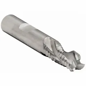 CLEVELAND C30780 Square End Mill, Bright Finish, Center Cutting, 3 Flutes, 3/8 Inch Milling Dia | CQ9UDV 437V82