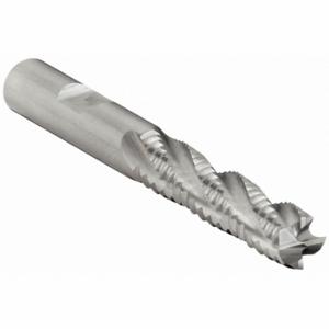 CLEVELAND C31175 Square End Mill, Bright Finish, Center Cutting, 4 Flutes, 1/4 Inch Milling Dia | CQ9UEJ 437W24