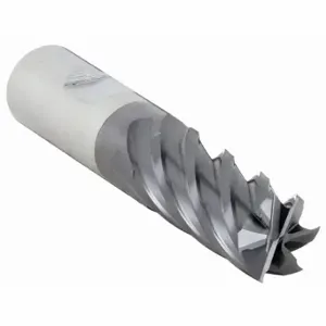 CLEVELAND C31949 Square End Mill, 6 Flutes, Ticn Finish, 3/4 Inch Milling Dia, 3/4 Inch Cut | CQ9UBZ 437W94