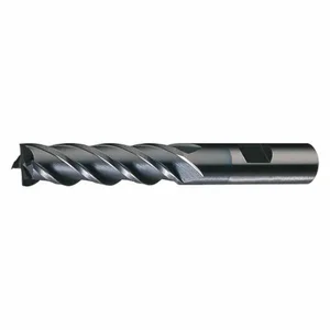 CLEVELAND C31939 Square End Mill, 4 Flutes, Ticn Finish, 1/8 Inch Milling Dia, 1/4 Inch Cut | CQ9TVE 437W84