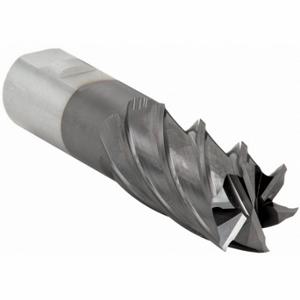 CLEVELAND C32009 Square End Mill, 6 Flutes, Ticn Finish, 1 Inch Milling Dia, 2 Inch Cut, 1 Inch Shank Dia | CQ9UBY 437X50