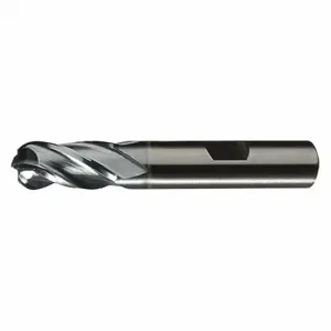 CLEVELAND C32761 Ball End Mill, 6 Flutes, 1 1/4 Inch Milling Dia, 2 Inch Length Of Cut | CQ9EFA 437Z65