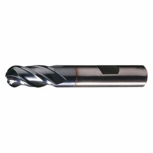 CLEVELAND C32788 Ball End Mill, 6 Flutes, 1 1/2 Inch Milling Dia, 2 Inch Length Of Cut | CQ9EEZ 437Z83