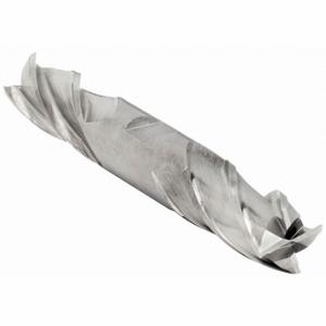 CLEVELAND C33049 Square End Mill, 4 Flutes, 19/32 Inch Milling Dia, 1 3/8 Inch Cut, 5 Inch Overall Length | CQ9TMW 438A24
