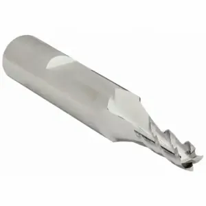 CLEVELAND C41243 Square End Mill, Center Cutting, 4 Flutes, 1/8 Inch Milling Dia, 3/8 Inch Cut | CQ9WAL 2NFF7