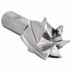 CLEVELAND C75038 Square End Mill, Center Cutting, 6 Flutes, 1 1/2 Inch Milling Dia, 2 Inch Cut | CQ9WYH 438R12
