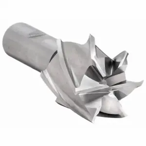 CLEVELAND C75035 Square End Mill, Center Cutting, 6 Flutes, 1 3/8 Inch Milling Dia, 2 Inch Cut | CQ9WZZ 438R09