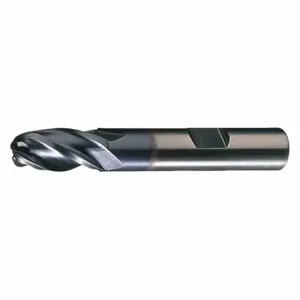 CLEVELAND C33367 Ball End Mill, 4 Flutes, 3/4 Inch Milling Dia, 4 Inch Cut, 6.2 Inch Overall Length | CQ9EKR 438C56