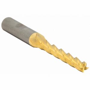 CLEVELAND C33391 Square End Mill, Center Cutting, 4 Flutes, 13/32 Inch Milling Dia, 1 3/4 Inch Cut | CQ9WBW 438C62