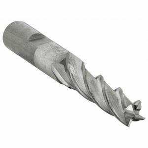 CLEVELAND C33463 Square End Mill, Center Cutting, 4 Flutes, 3/8 Inch Milling Dia, 2 1/2 Inch Cut | CQ9XPN 438D06