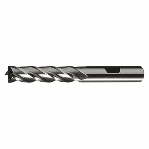 CLEVELAND C33436 Square End Mill, Center Cutting, 4 Flutes, 1 1/2 Inch Milling Dia, 8 Inch Cut | CQ9VUX 438C88