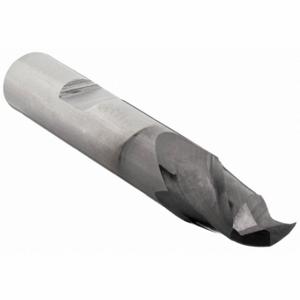 CLEVELAND C33814 Square End Mill, Center Cutting, 2 Flutes, 5/16 Inch Milling Dia, 9/16 Inch Cut | CQ9VFY 2NFE8