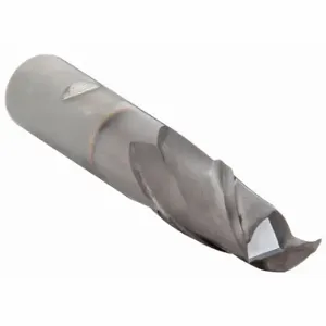 CLEVELAND C38909 Square End Mill, Center Cutting, 2 Flutes, 1 1/8 Inch Milling Dia, 1 5/8 Inch Cut | CQ9UTH 438F55