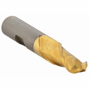 CLEVELAND C39020 Ball End Mill, 2 Flutes, 3/4 Inch Milling Dia, 1 5/16 Inch Cut, 3.6 Inch Overall Length | CQ9DPT 438G09