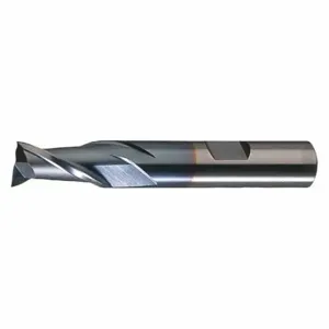 CLEVELAND C38917 Square End Mill, Center Cutting, 2 Flutes, 1 3/4 Inch Milling Dia, 1 5/8 Inch Cut | CQ9UTM 438F62