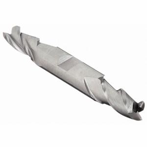 CLEVELAND C39585 Square End Mill, 3 Flutes, 7/16 Inch Milling Dia, 1 Inch Cut, 4 1/8 Inch Overall Length | CQ9TGY 438J80