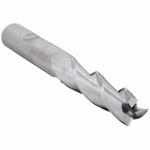 CLEVELAND C39740 Square End Mill, Center Cutting, 3 Flutes, 15/32 Inch Milling Dia, 2 Inch Cut | CQ9VPE 438K29