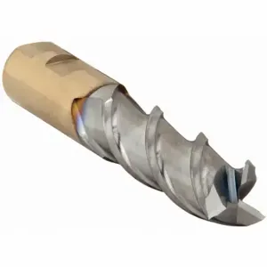 CLEVELAND C39963 Square End Mill, 3 Flutes, Ticn Finish, 1 Inch Milling Dia, 3 Inch Cut, 1 Inch Shank Dia | CQ9TJR 438K81