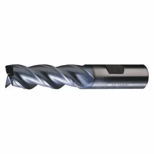 CLEVELAND C39952 Square End Mill, 3 Flutes, Ticn Finish, 3/4 Inch Milling Dia, 1 5/8 Inch Cut | CQ9TKC 438K78