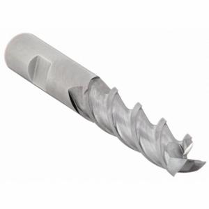 CLEVELAND C40351 Square End Mill, 3 Flutes, Ticn Finish, 3/4 Inch Milling Dia, 3 Inch Cut | CQ9TKH 438L24