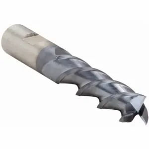 CLEVELAND C40301 Square End Mill, 3 Flutes, Ticn Finish, 3/4 Inch Milling Dia, 1 5/8 Inch Cut | CQ9TKD 438L10