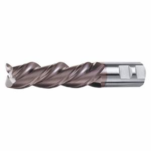 CLEVELAND C40321 Square End Mill, 3 Flutes, Ticn Finish, 1 Inch Milling Dia, 4 Inch Cut, 1 Inch Shank Dia | CQ9TJW 438L18